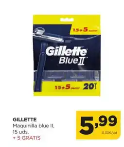 Alimerka GILLETTE Maquinilla blue II oferta