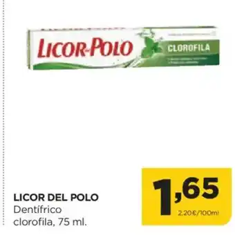 Alimerka LICOR DEL POLO Dentifrico clorofila oferta