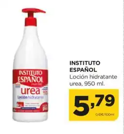 Alimerka INSTITUTO ESPAÑOL Loción hidratante oferta