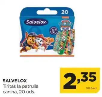 Alimerka SALVELOX Tiritas la patrulla canina oferta