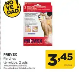 Alimerka PREVEX Parches térmicos oferta