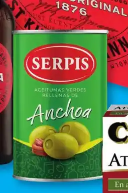 BonpreuEsclat SERPIS Olives farcides d'anxova oferta