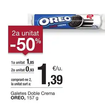BonpreuEsclat OREO Galetes Doble Crema oferta