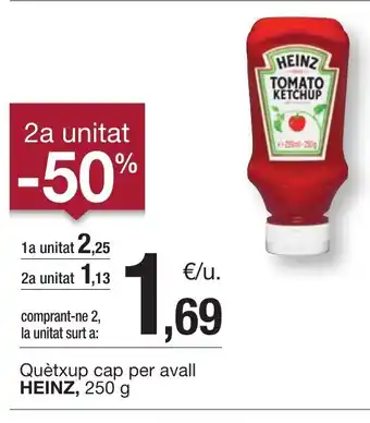 BonpreuEsclat HEINZ Quètxup cap per avall oferta