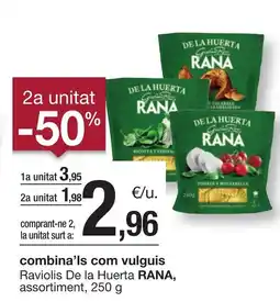 BonpreuEsclat RANA Raviolis De la Huerta assortiment oferta