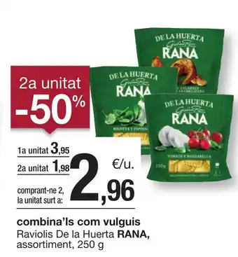 BonpreuEsclat RANA Raviolis De la Huerta assortiment oferta