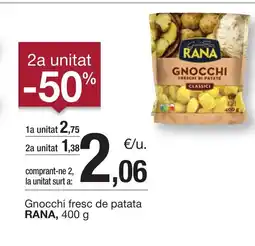 BonpreuEsclat RANA Gnocchi fresc de patata oferta