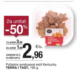 BonpreuEsclat TERRA I TAST Pollastre arrebossat estil Kentucky oferta