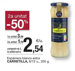 BonpreuEsclat CARRETILLA Espárragos blancos oferta