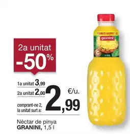 BonpreuEsclat GRANINI Nèctar de pinya oferta