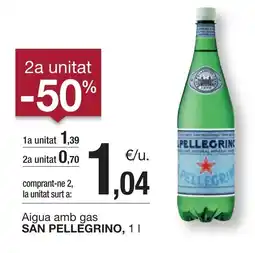 BonpreuEsclat SAN PELLEGRINO Aigua amb gas oferta