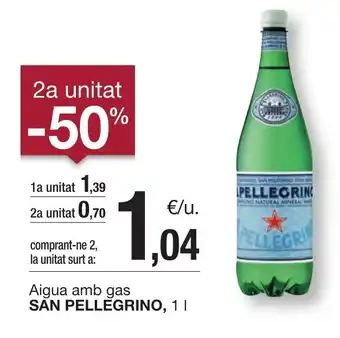 BonpreuEsclat SAN PELLEGRINO Aigua amb gas oferta