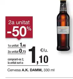 BonpreuEsclat A.K.DAMM Cervesa oferta