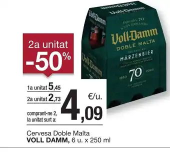 BonpreuEsclat VOLL DAMM Cervesa Doble Malta oferta