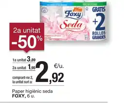 BonpreuEsclat FOXY Paper higiènic seda oferta