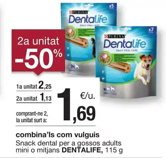 BonpreuEsclat DENTALIFE Snack dental per a gossos adults mini o mitjans oferta