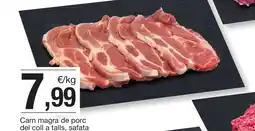 BonpreuEsclat Carn magra de porc del coll a talls, safata oferta