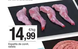 BonpreuEsclat Espatlla de conill, safata oferta
