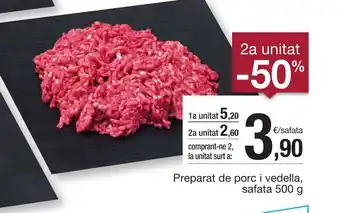 BonpreuEsclat Preparat de porc i vedella, safata oferta