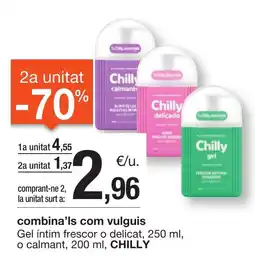 BonpreuEsclat CHILLY Gel íntim frescor o delicat oferta