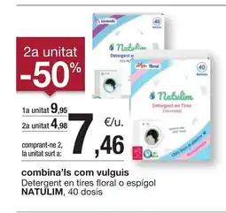 BonpreuEsclat NATULIM Detergent en tires floral o espigol oferta