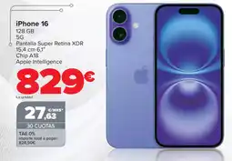 Carrefour IPHONE 16 oferta