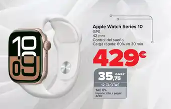 Carrefour Apple Watch Series 10 oferta