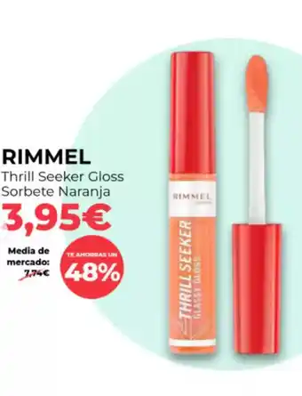 PrimaPrix RIMMEL Thrill Seeker Gloss Sorbete Naranja oferta