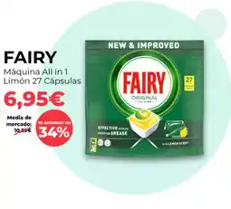 PrimaPrix FAIRY Máquina All in 1 Limón 27 Cápsulas oferta