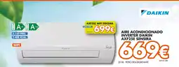 Expert DAIKIN Aire acondicionado inverter daikin axf25e sensira oferta