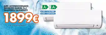 Expert Aire acondicionado inverter daikin 2x1 2ax40m2/2ax40n92 oferta