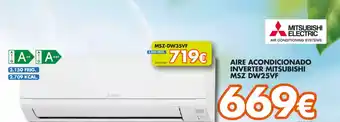 Expert MITSUBISHI ELECTRIC Aire acondicionado inverter mitsubishi msz dw25vf oferta