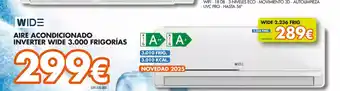 Expert Aire acondicionado inverter wide 3.000 frigorías aa oferta