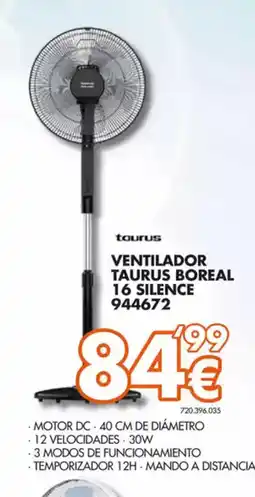 Expert TAURUS Ventilador taurus boreal 16 silence oferta