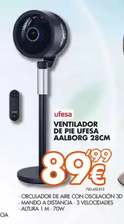 Expert UFESA Ventilador de pie ufesa aalborg oferta