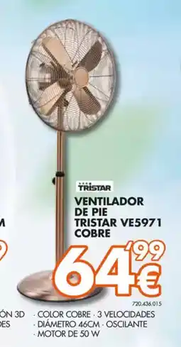 Expert TRISTAR Ventilador de pie oferta