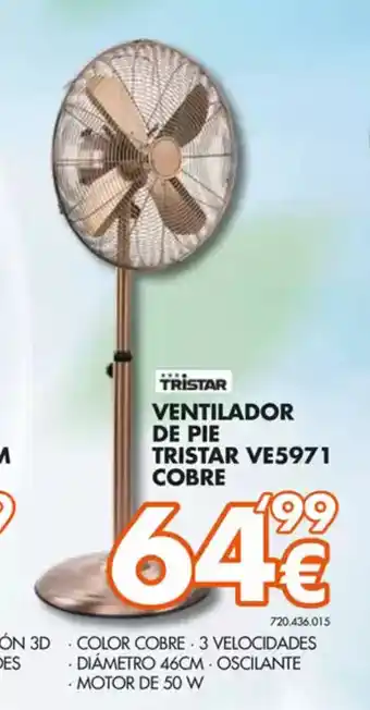 Expert TRISTAR Ventilador de pie oferta