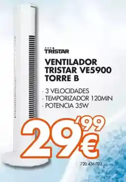 Expert TRISTAR  ventilador tristar ve5900 torre b oferta