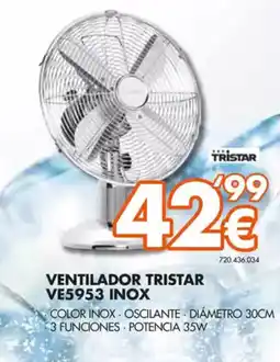 Expert Ventilador tristar ve5953 inox oferta