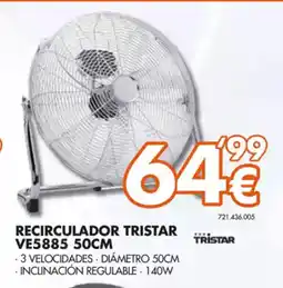 Expert TRISTAR Recirculador tristar ve5885 oferta