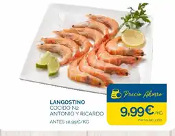 Cash Ecofamilia Langostino cocido n2 antonio y ricardo oferta