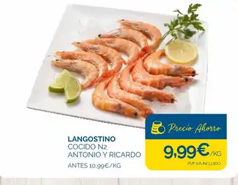 Cash Ecofamilia Langostino cocido n2 antonio y ricardo oferta