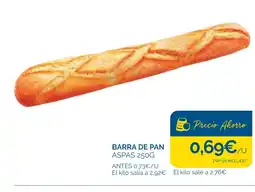 Cash Ecofamilia Barra de pan aspas oferta