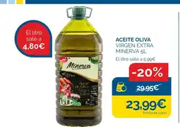 Cash Ecofamilia MINERVA Aceite oliva virgen extra oferta