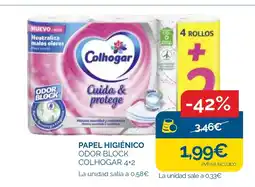 Cash Ecofamilia COLHOGAR Papel higiénico oferta