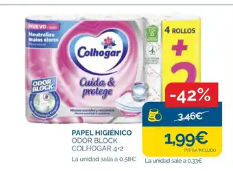 Cash Ecofamilia COLHOGAR Papel higiénico oferta