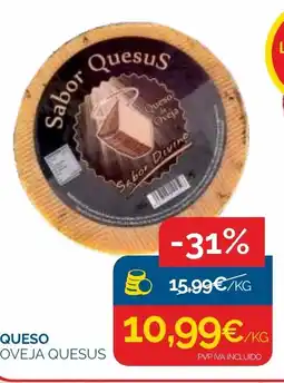 Cash Ecofamilia Queso oveja quesus oferta