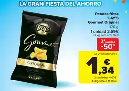 Carrefour Market LAY'S Patatas fritas oferta
