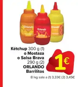 Carrefour Market ORLANDO Kétchup oferta