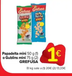 Carrefour Market GREFUSA Papadelta mini oferta